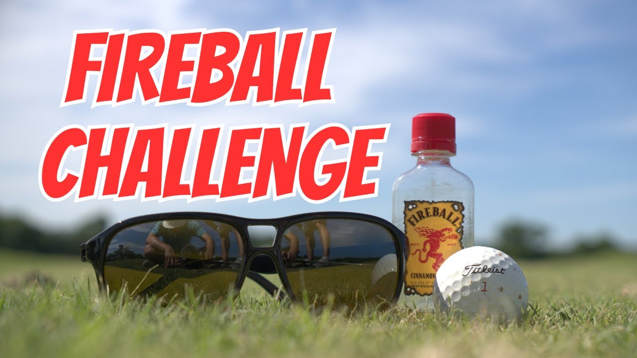 🔥Can Dickie Finish 9 Fireball Shots in 9 Holes of Golf? ⛳️