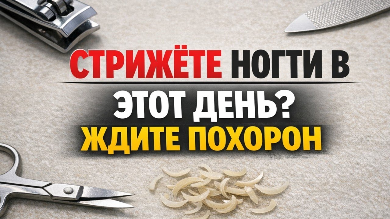 Запретные дни для стрижки ногтей: о чем молчали наши бабушки?