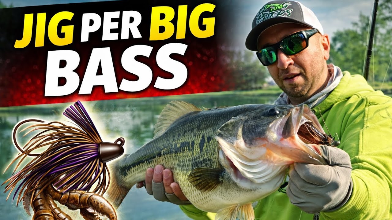 Jig per Big Bass: perché funziona tutto l’anno (e come usarlo davvero)