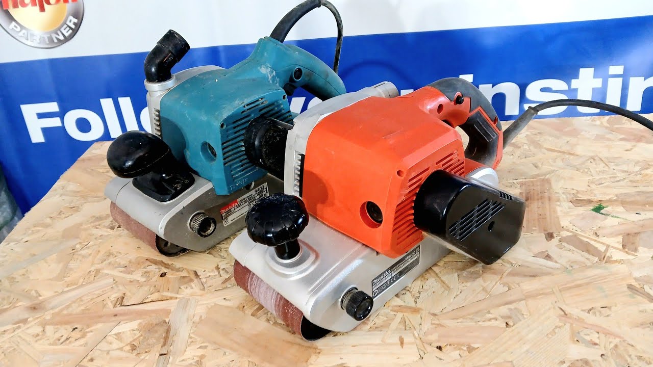 Esce dal listino italiano (2025) la levigatrice a nastro Makita M9400.