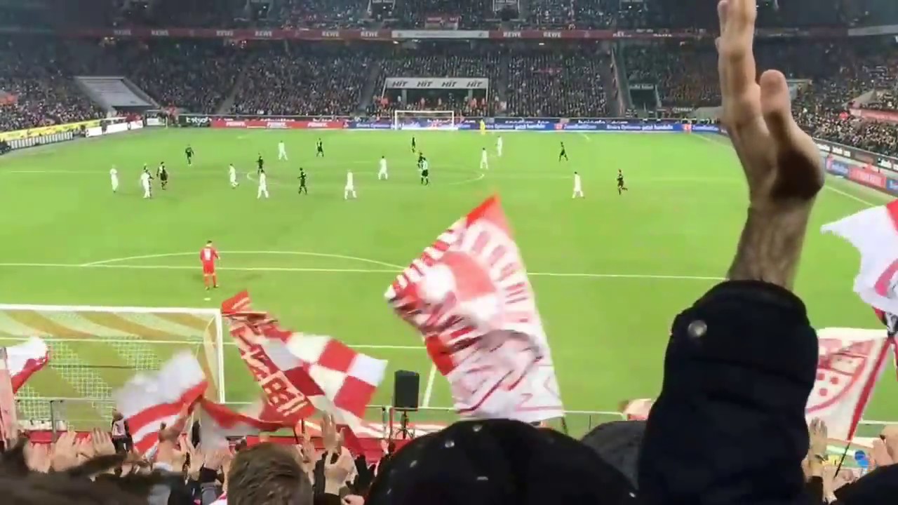 1. FC Köln - Bayer Leverkusen 21 Dec stimmung Südkurve