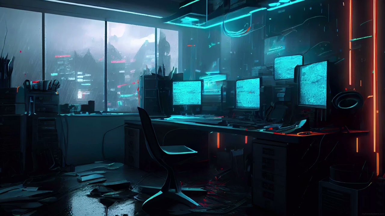 Midnight Coding Ambience 🌙 | 3 Hours Deep Focus for Programmers