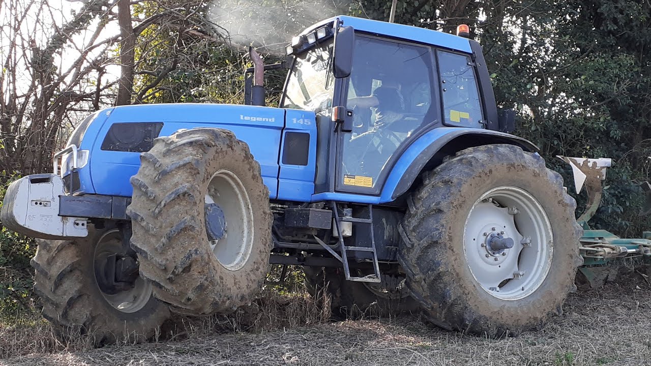 [SOUND] LANDINI LEGEND 145 + ARATRO TRIVOMERE ENTROSOLCO PIETRO MORO