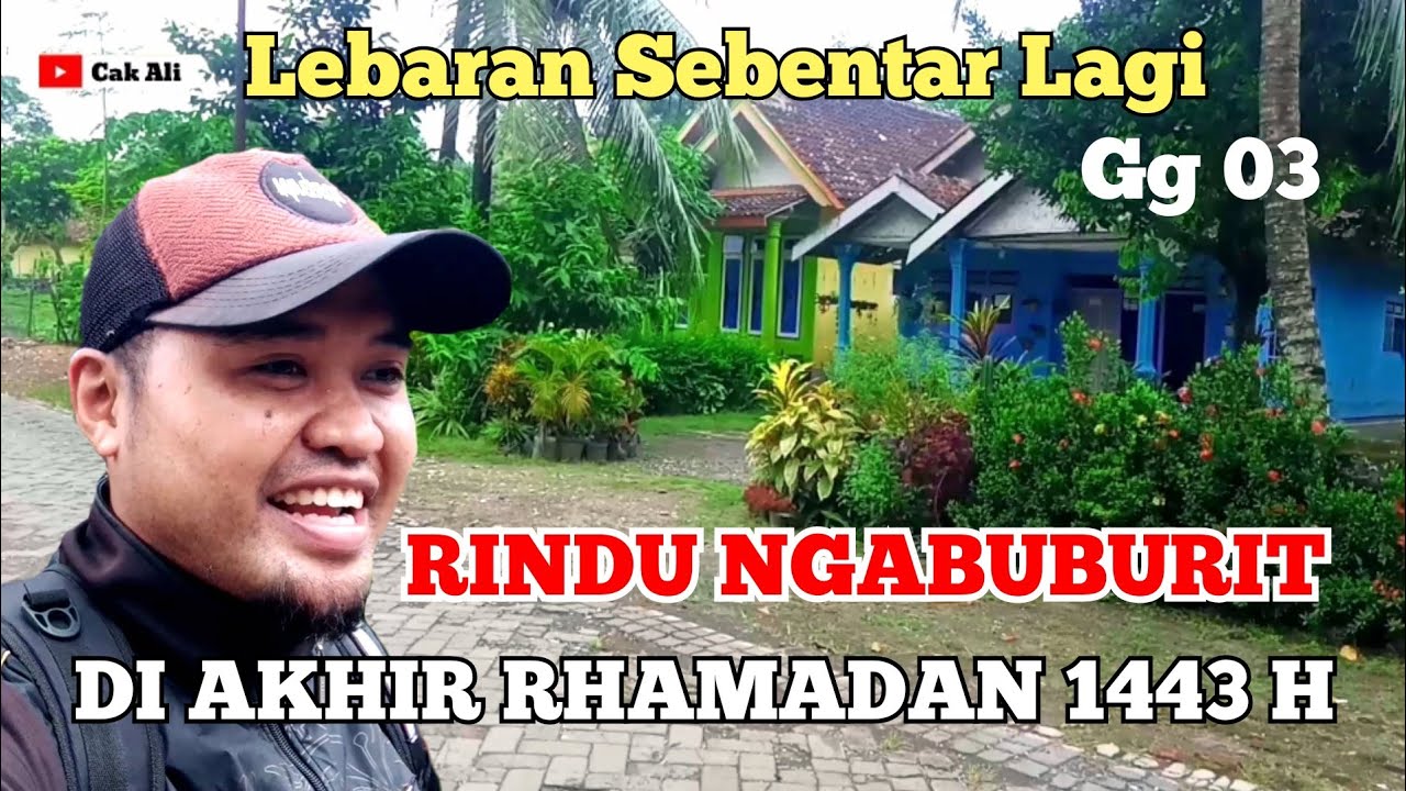 Part 1# WAH..BIKIN KETAGIHAN NGABUBURIT DI PEDESAAN SUKORENO GANG 3, DI AKHIR RHAMADAN 1443 H - 2022