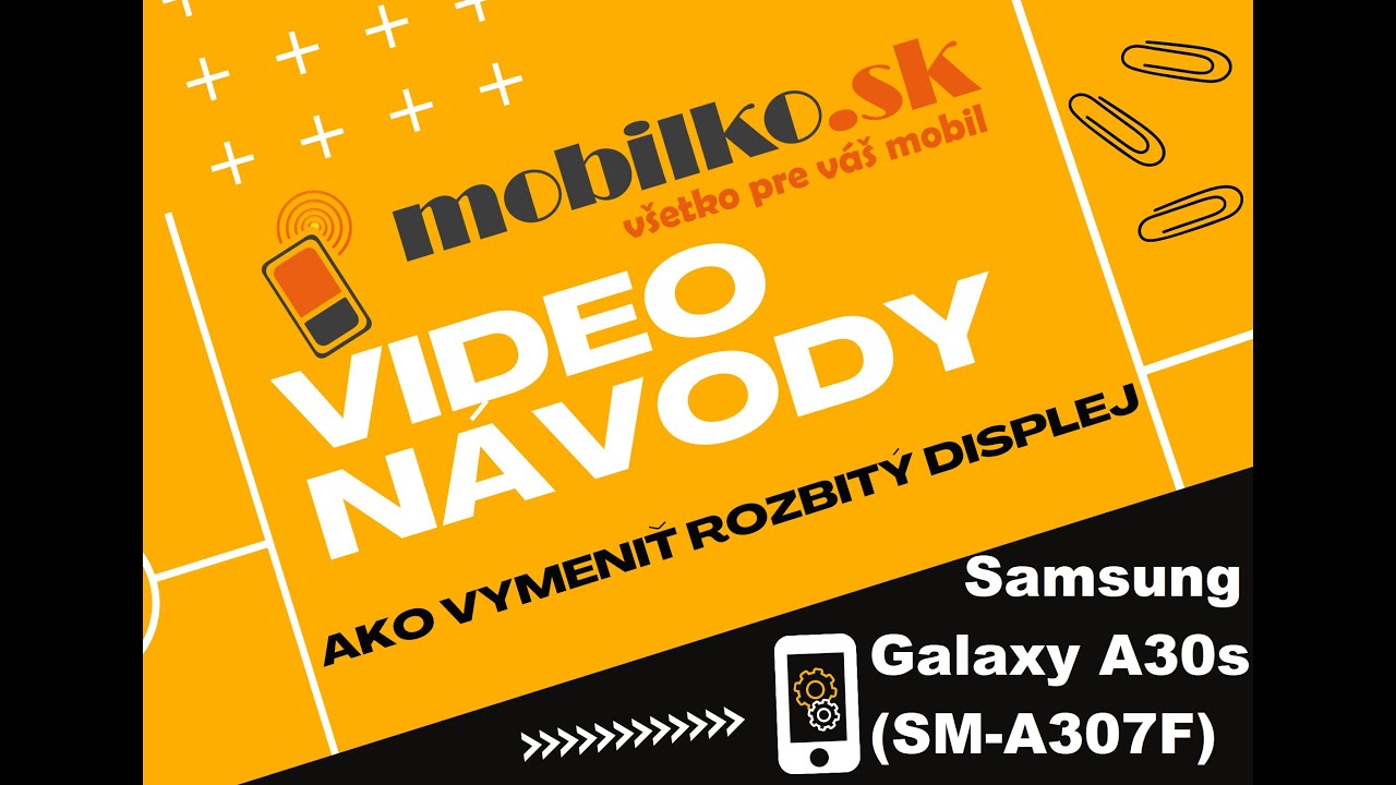 Samsung Galaxy A30s výmena displeja / Lcd Screen Replacement Samsung Galaxy A30s (SM-A307F)