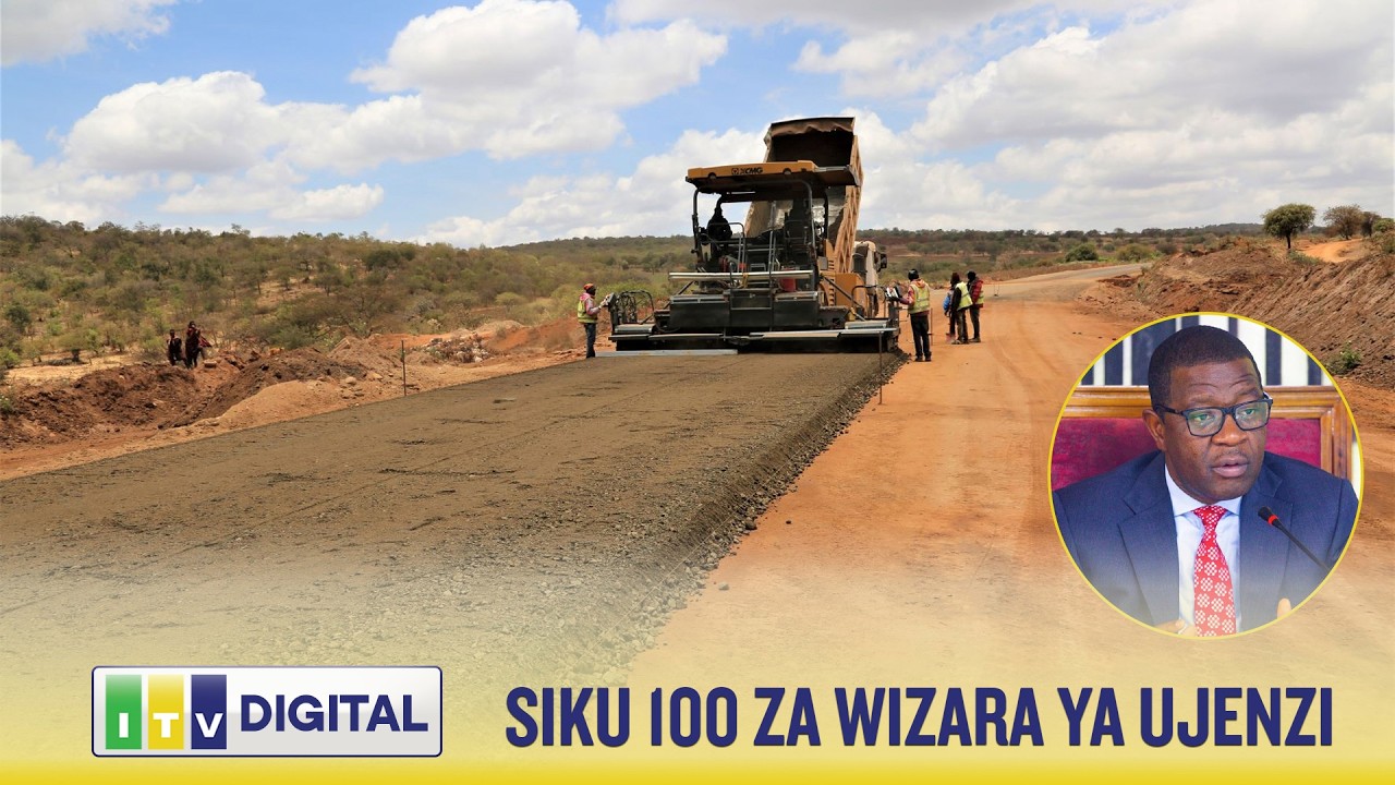 🔴LIVE: WAZIRI ULEGA ANATOA TATHIMINI YA SIKU 100 WIZARA YA UJENZI.