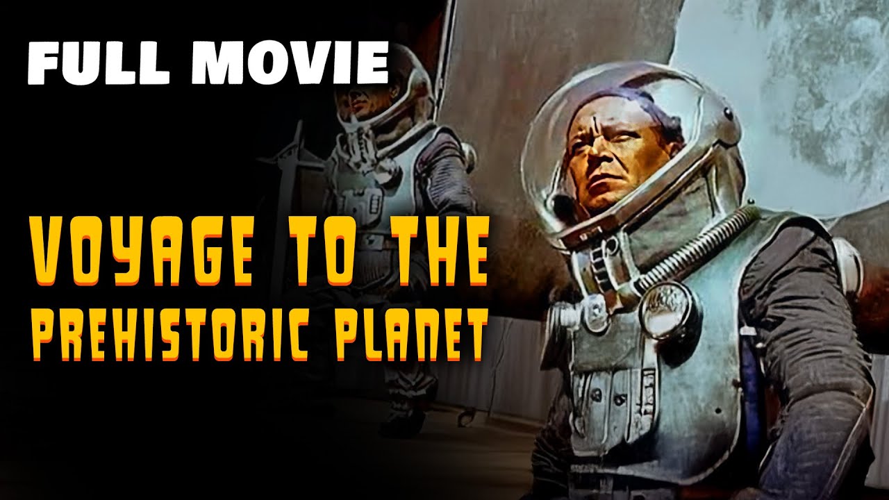 VOYAGE TO THE PREHISTORIC PLANET // Full Science Fiction Movie // Basil Rathbone // English // HD