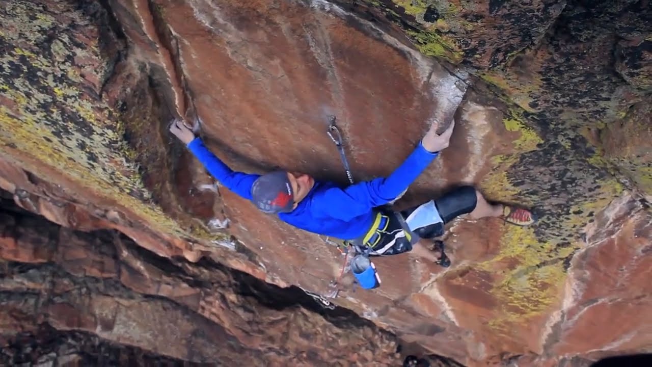 Dan Mirsky Repeats Tommy Caldwell’s Eldo test piece, Vogue