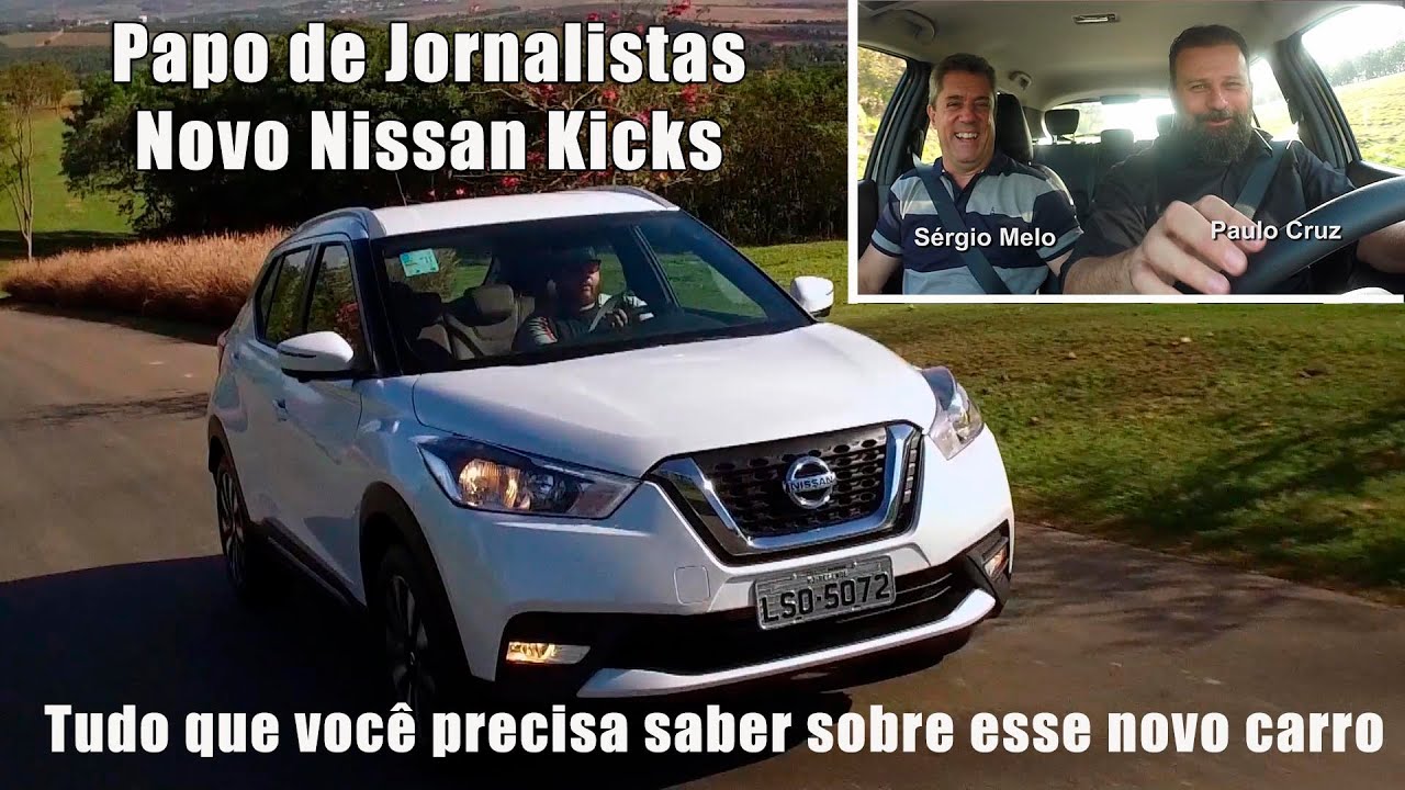 Papo de Jornalistas - a bordo do novo Nissan Kicks