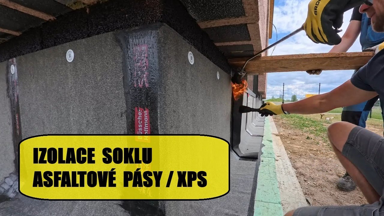 Izolace soklové části domu