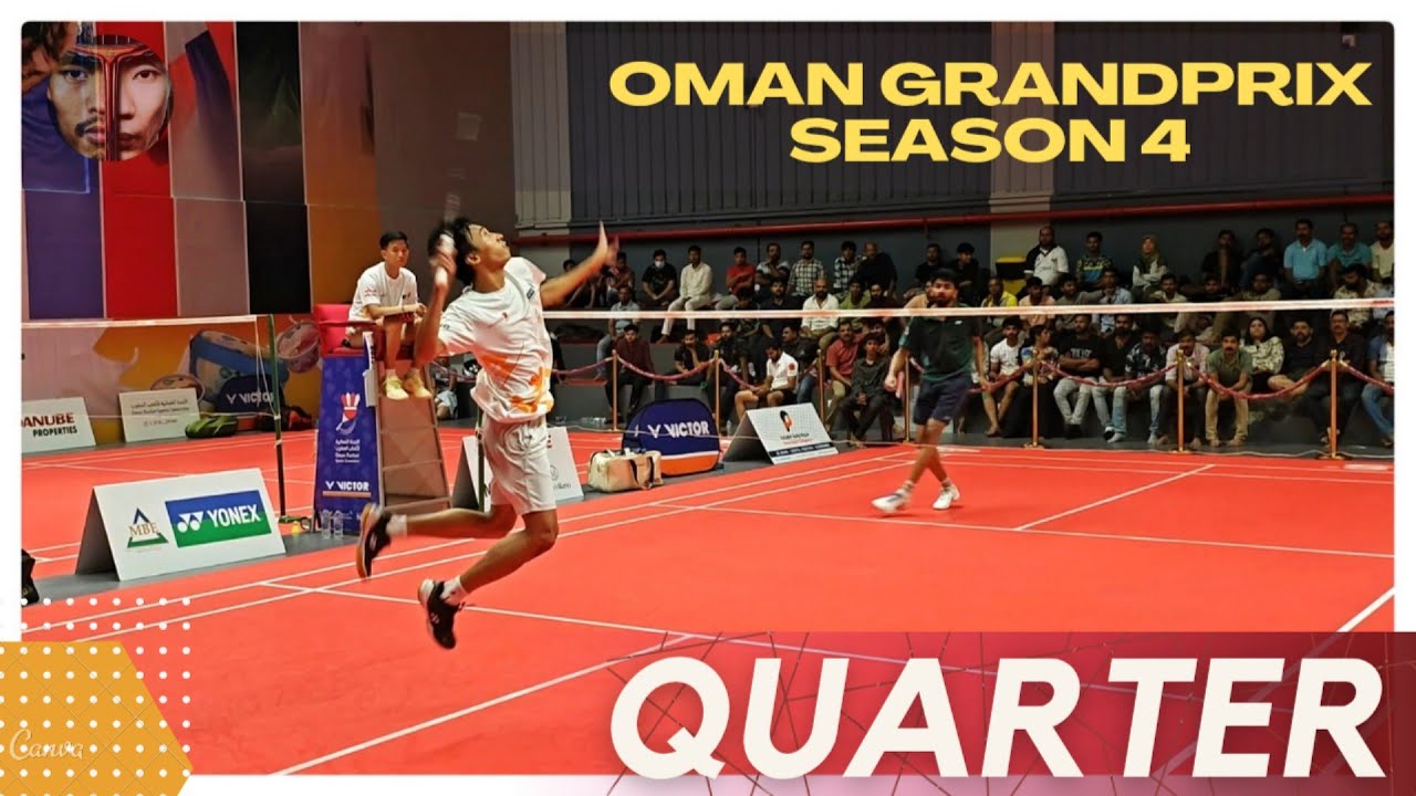 SOMI ROMDHANI VS JACOB THOMAS:AMM OMAN GRAND PRIX BADMINTON TOURNAMENT