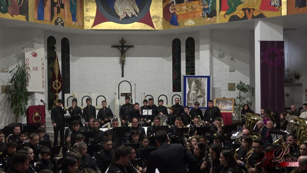 Concierto Banda Música Nazareno | Presentación cartel de la Hermandad del Prendimiento | 4K | 2024