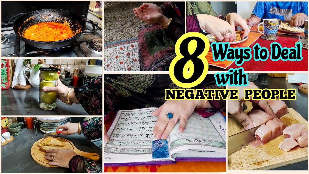 How I deal with Negative People and how these strategies help me in daily life 🙏