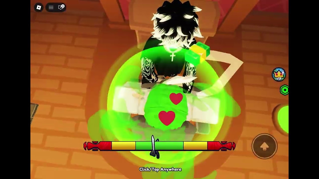 Playing a random game I find