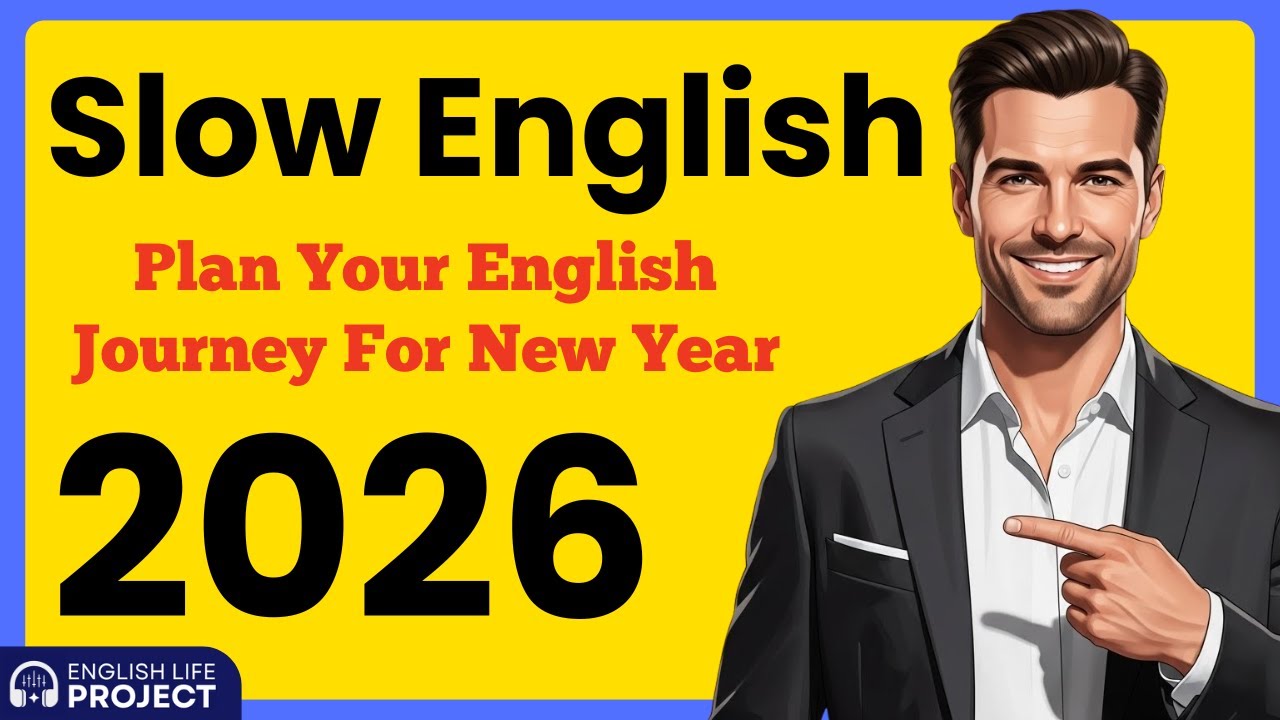 How to Plan Your English Journey for The New Year? | Slow English Podcast