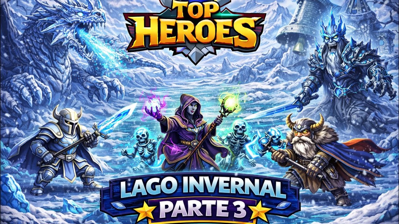 Top Heroes - Lago invernal Parte 3