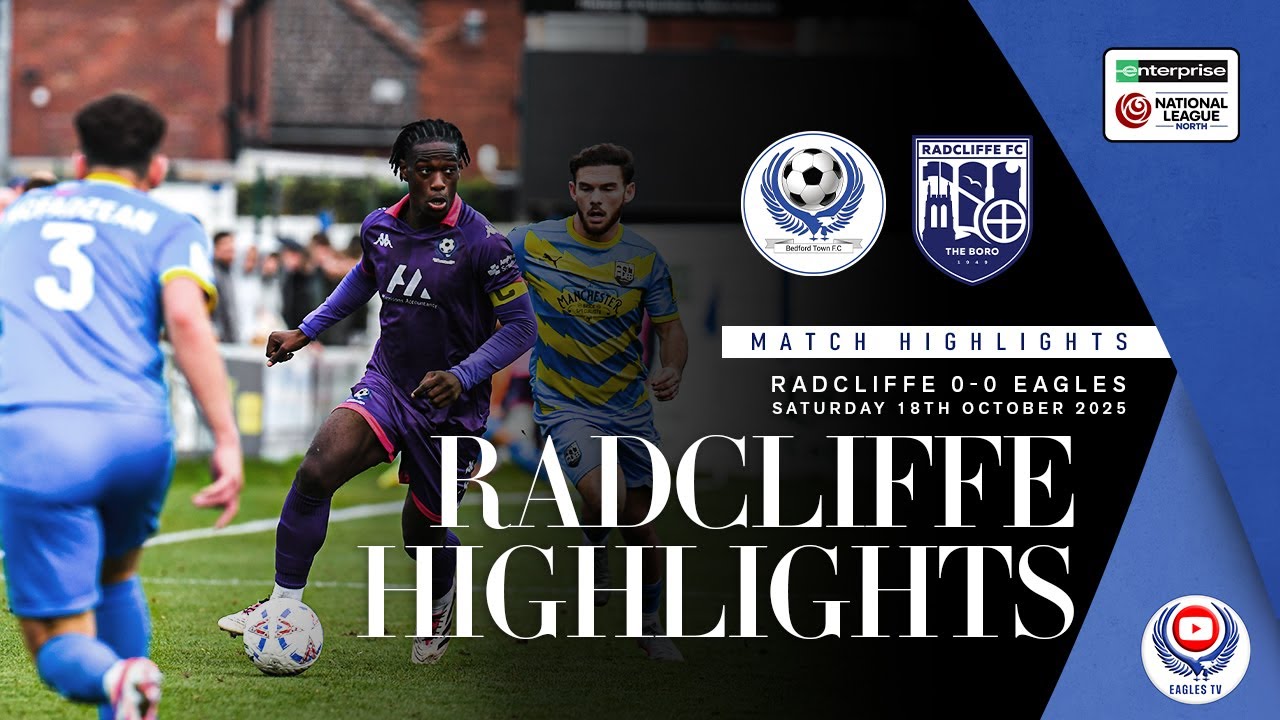 Back-to-back clean sheets for The Eagles! | Radcliffe 0-0 Bedford Town | Highlights