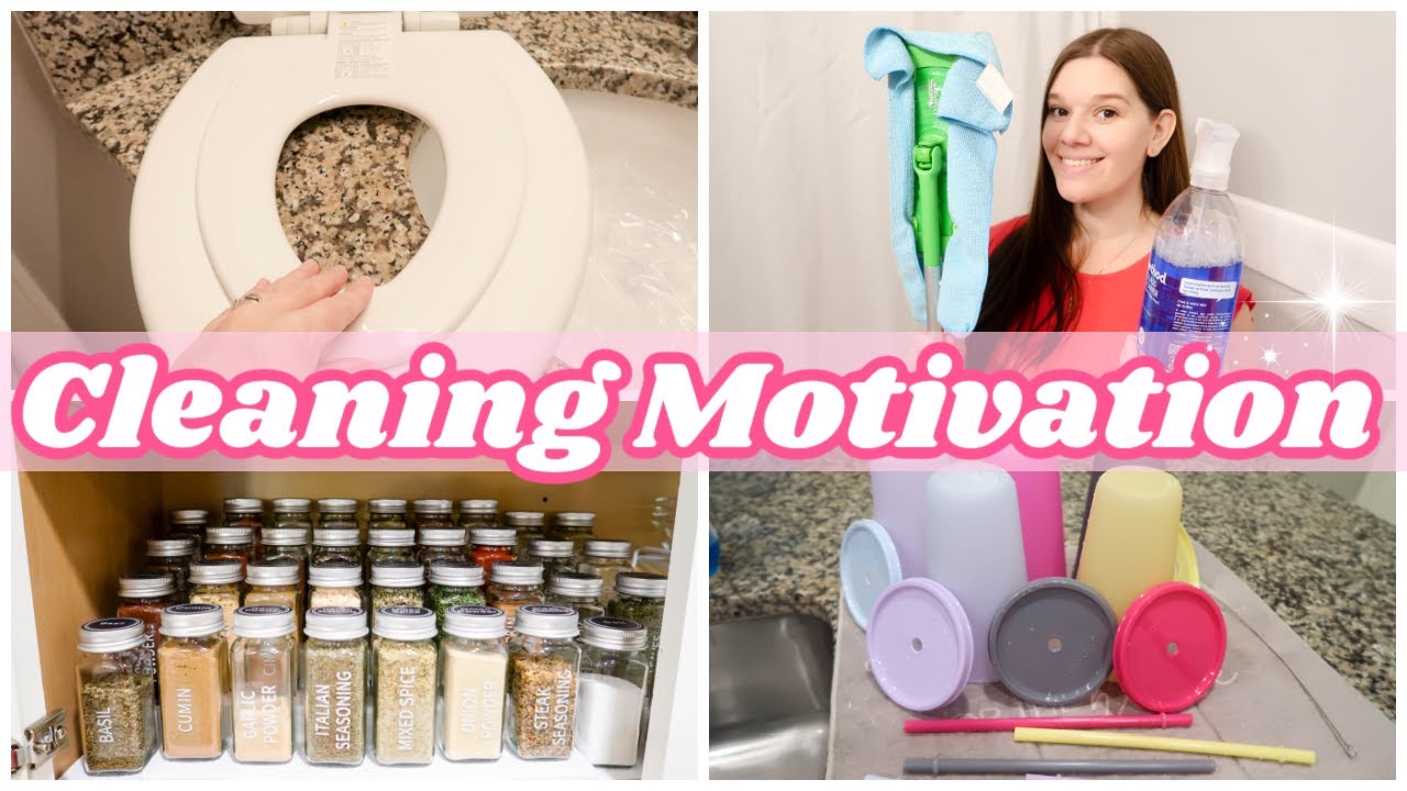CLEAN WITH ME | CLEANING, ORGANIZING, + HOMEMAKING | CLEANING MOTIVATION