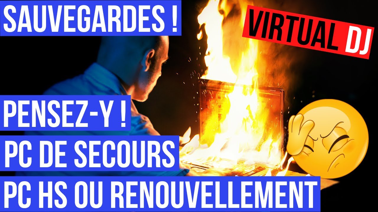 Comment sauvegarder Virtual Dj pour mixer sur un PC de secours ?