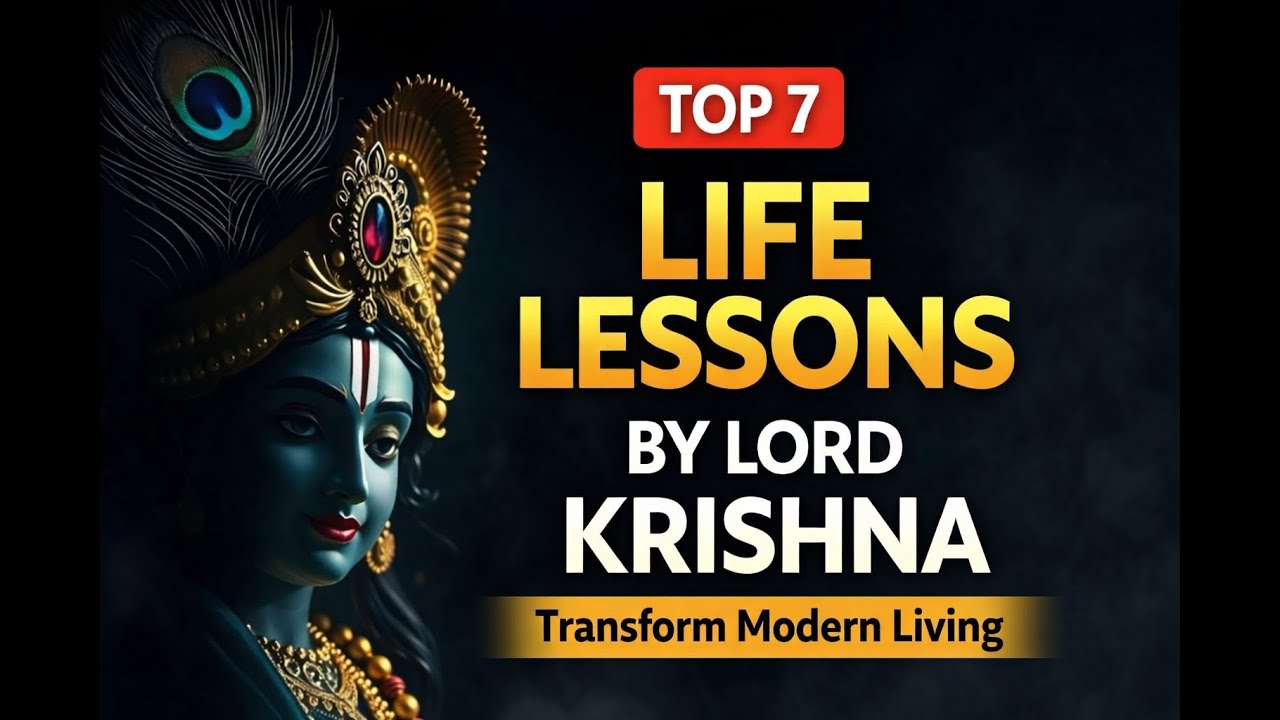 7 top life lessons by Lord Krishna that transform modern living