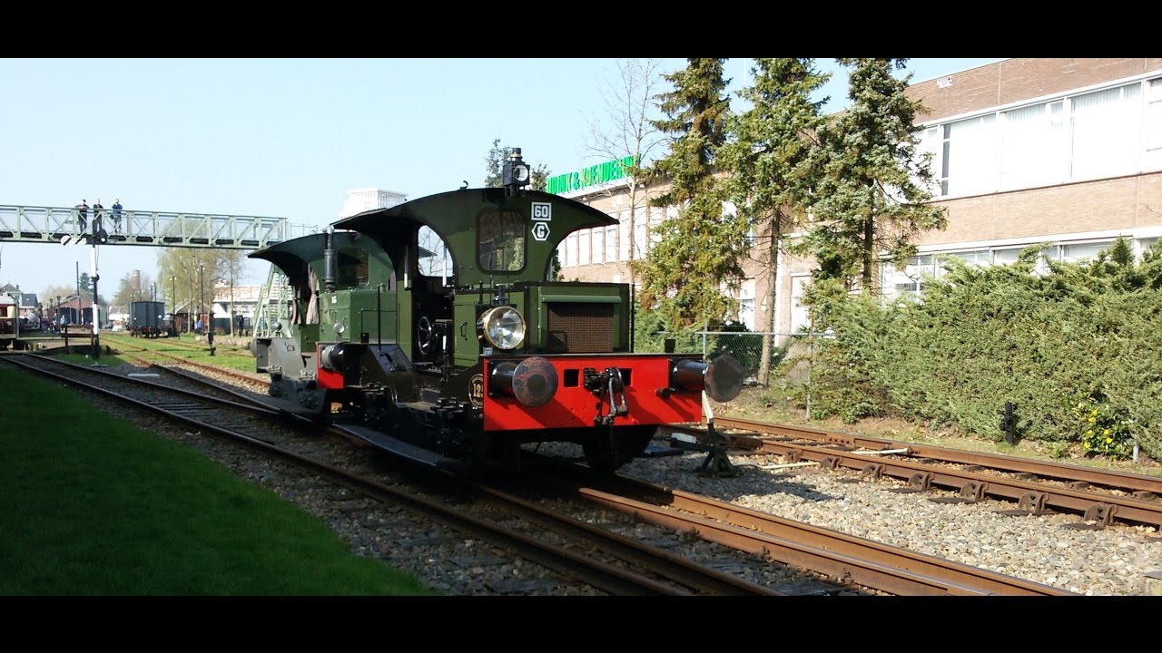 Museum Buurtspoorweg dag van de verbrandingsmotor met NS 162