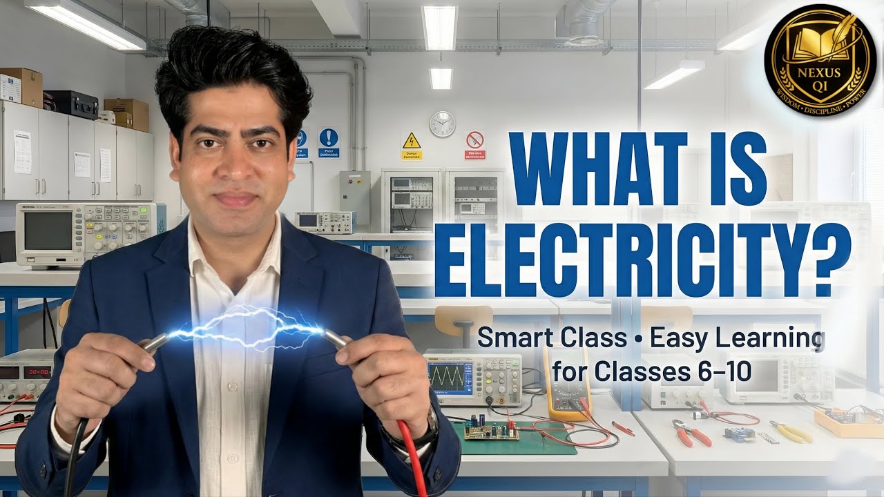 Electricity Made Super Simple! | What is Current? | Smart Learning for Beginners