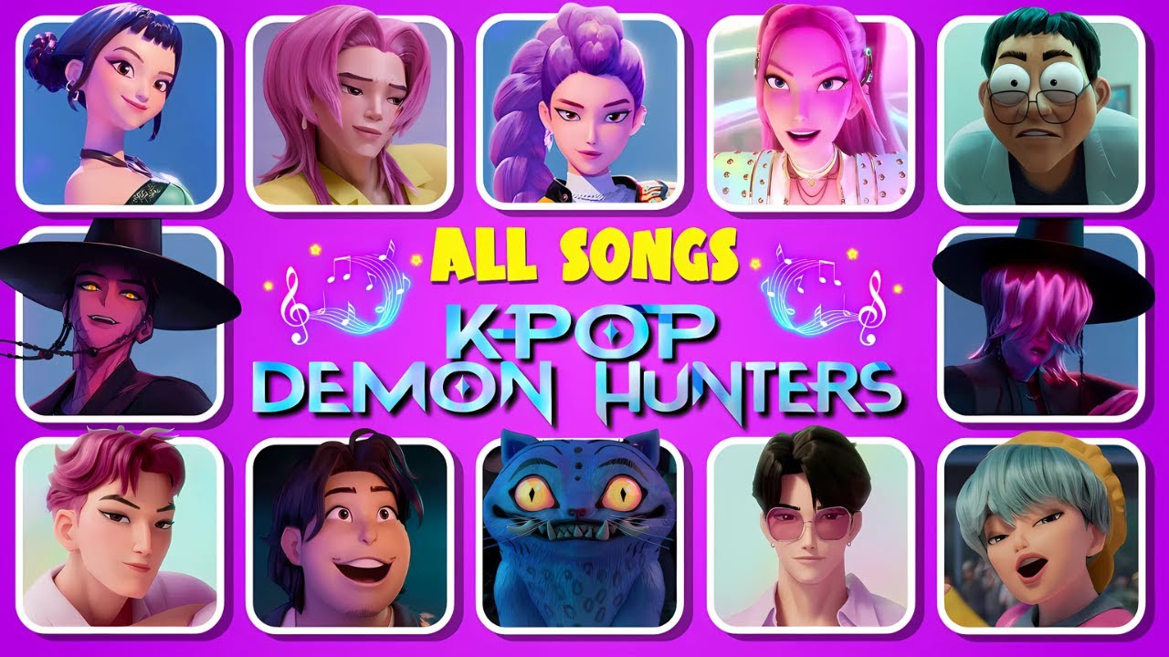 Guess KPop Demon Hunters Songs & Characters by Their Voice ~ Ultimate KPop Quiz ~ Huntrix, Saja Boys