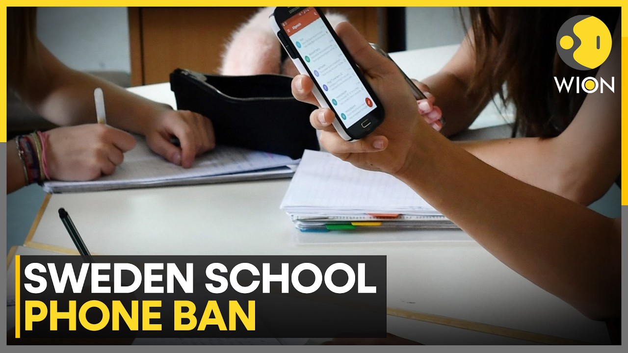 Sweden to Ban Mobile Phones in Schools From August 2026 | WION News
