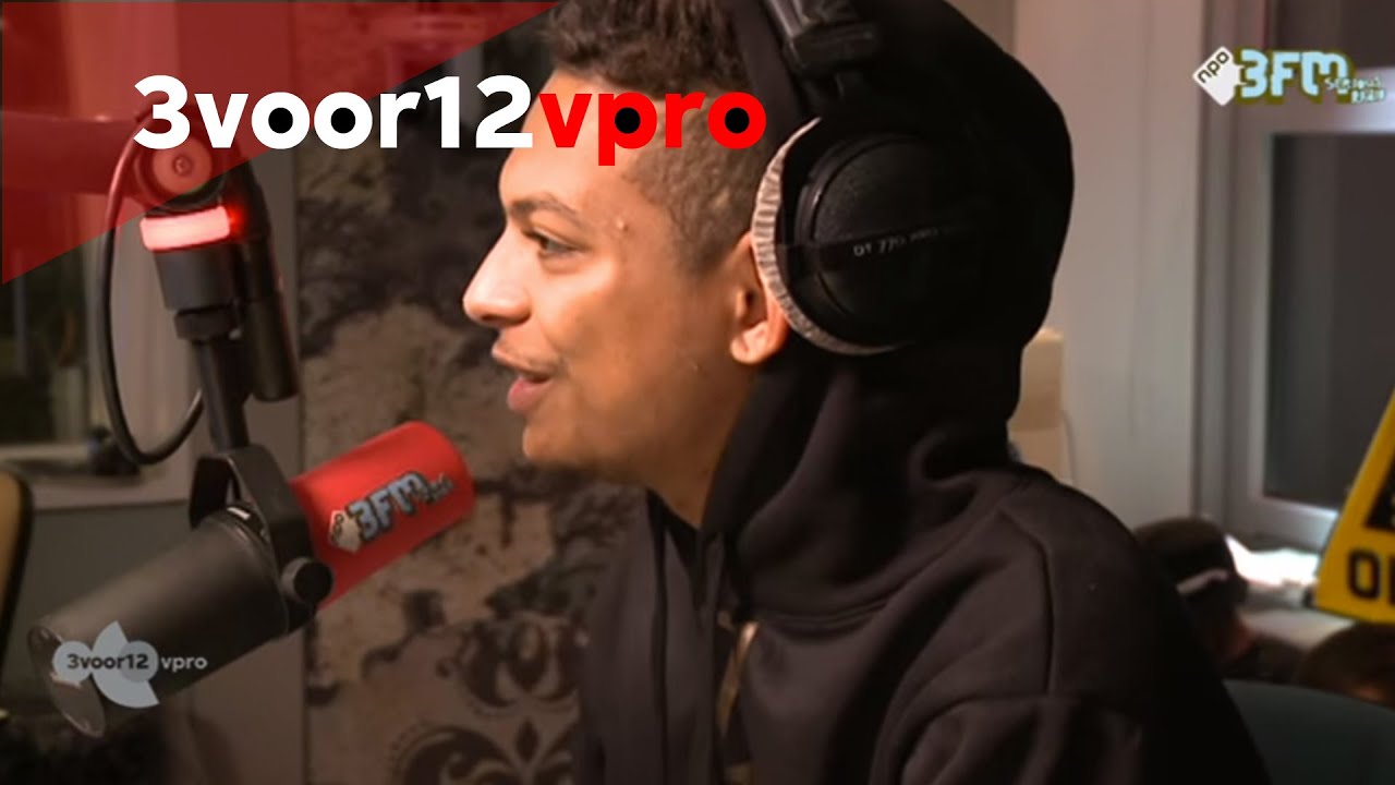 Interview met Ronnie Flex Live bij 3voor12 Radio
