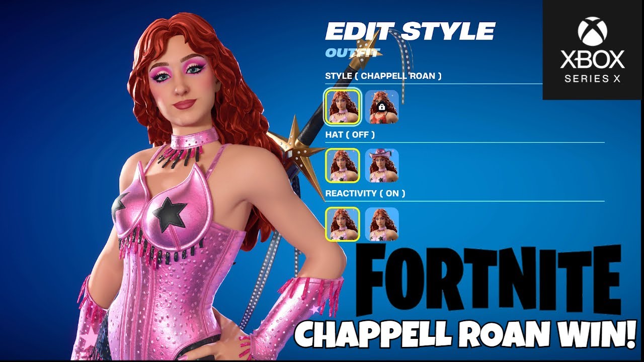 FORTNITE  CHAPPELL ROAN WIN! XBOX CHAPTER 7 SEASON 1