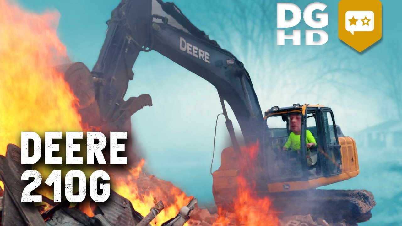 What's Inside a John Deere 210G LC Excavator? #HowItWorks