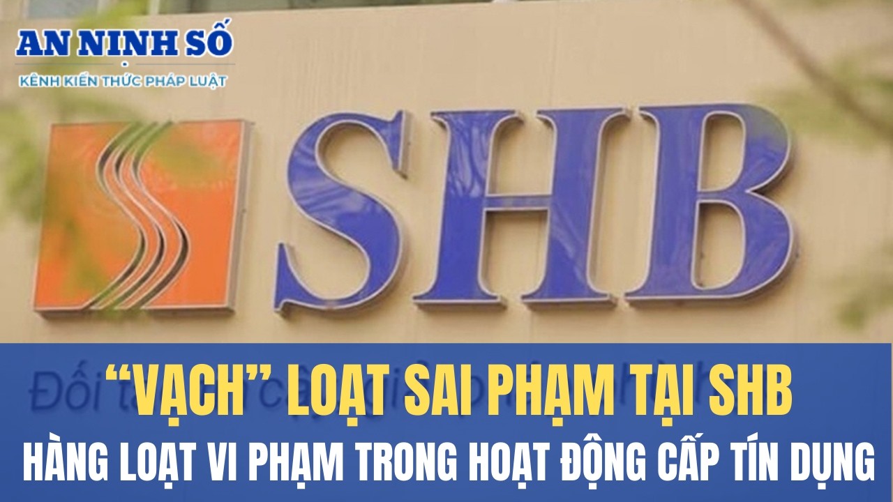 Hàng loạt sai phạm tại SHB: Giải ngân khi chưa đủ hồ sơ, tín dụng bất động sản tiềm ẩn rủi ro