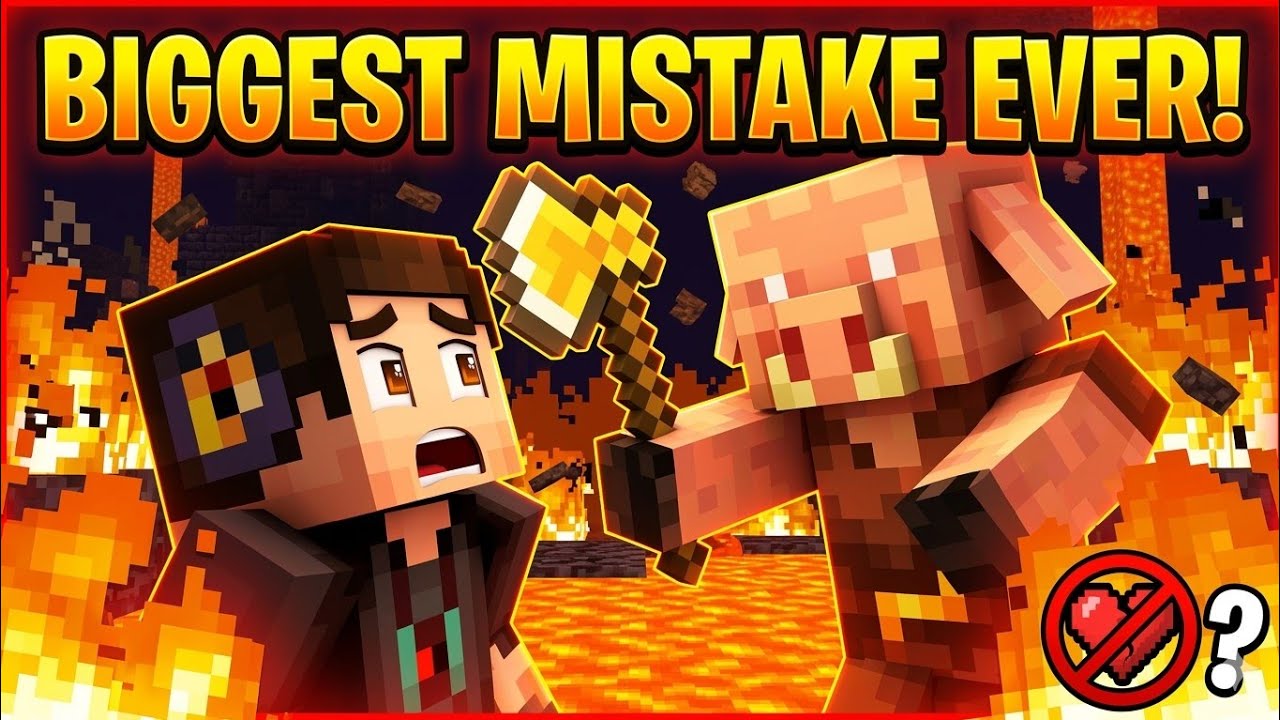 EVERYTHING IS GONE. * I Made a Huge Mistake in the Nether...
