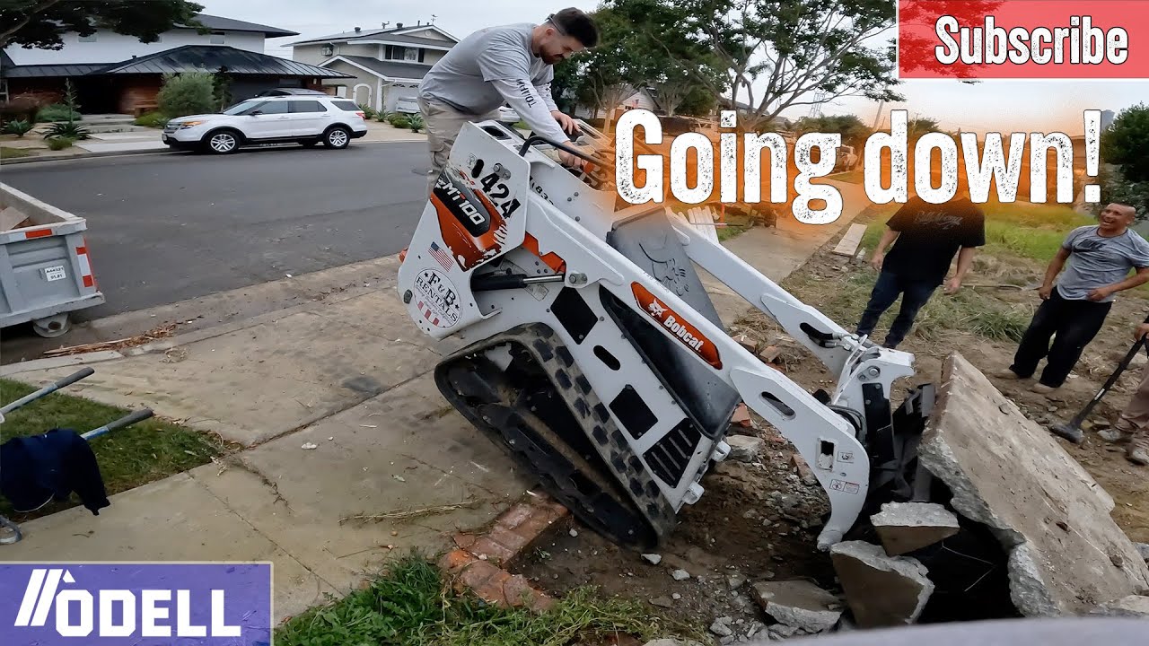 Going Down on a Big Concrete Driveway Pour and setup!