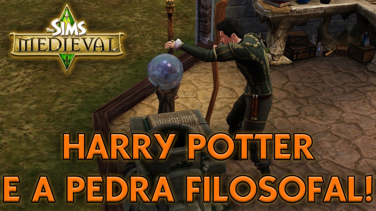 EM BUSCA DA PEDRA FILOSOFAL! - THE SIMS MEDIEVAL LIVE