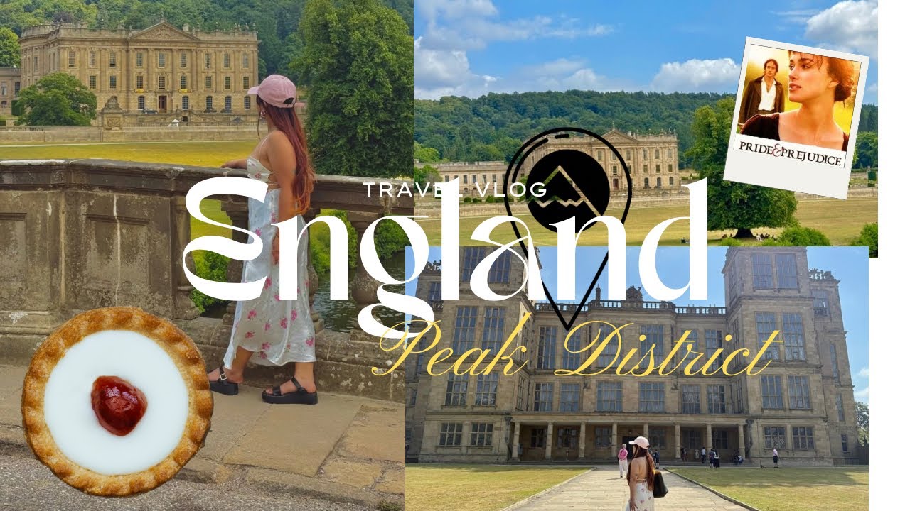 England Peak District | Chatsworth House aka Mr. Darcy House | Malfoy Manor (Hardwick) |Monsal Trail