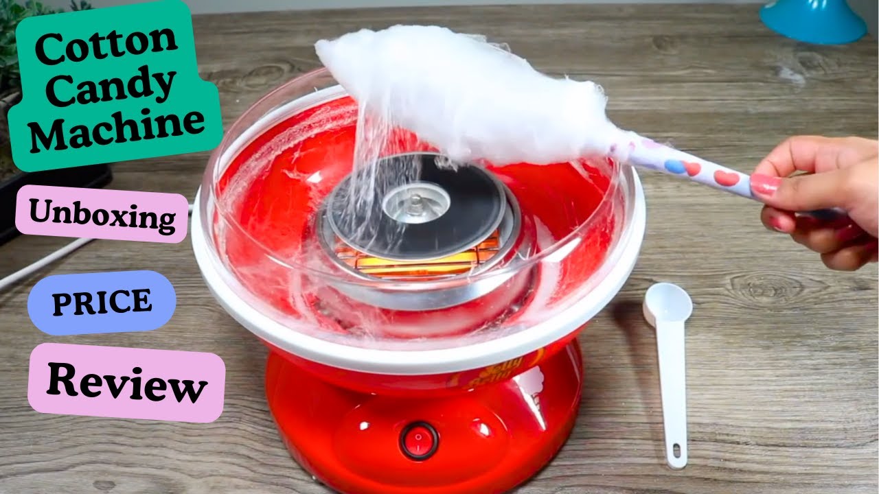 Cotton Candy Machine Review, Unboxing Price | DIY Laccha Bnane Wali Machine Review English