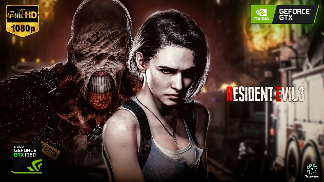 Resident Evil 3 Remake Test in GTX 1050