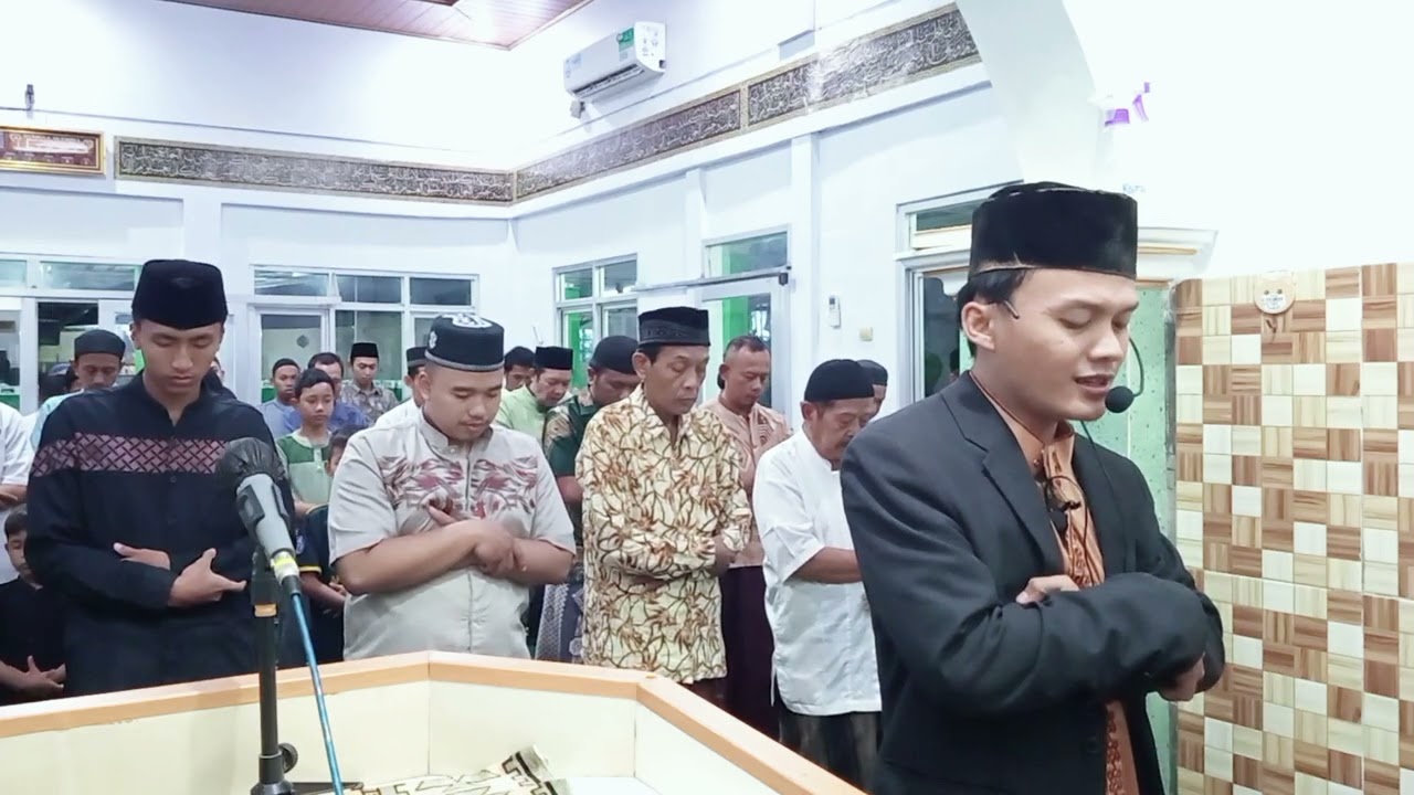 Tarawih Malam ke-18 | Imam sholat Isya Merdu Rakaat ke-1&2 | Ustadz Herman | Mushola Attaqwa
