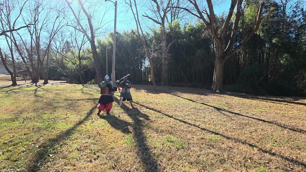 Fighter Practice A.F 1-4-2025 Sir Fearghus v Syr Cyriac 1