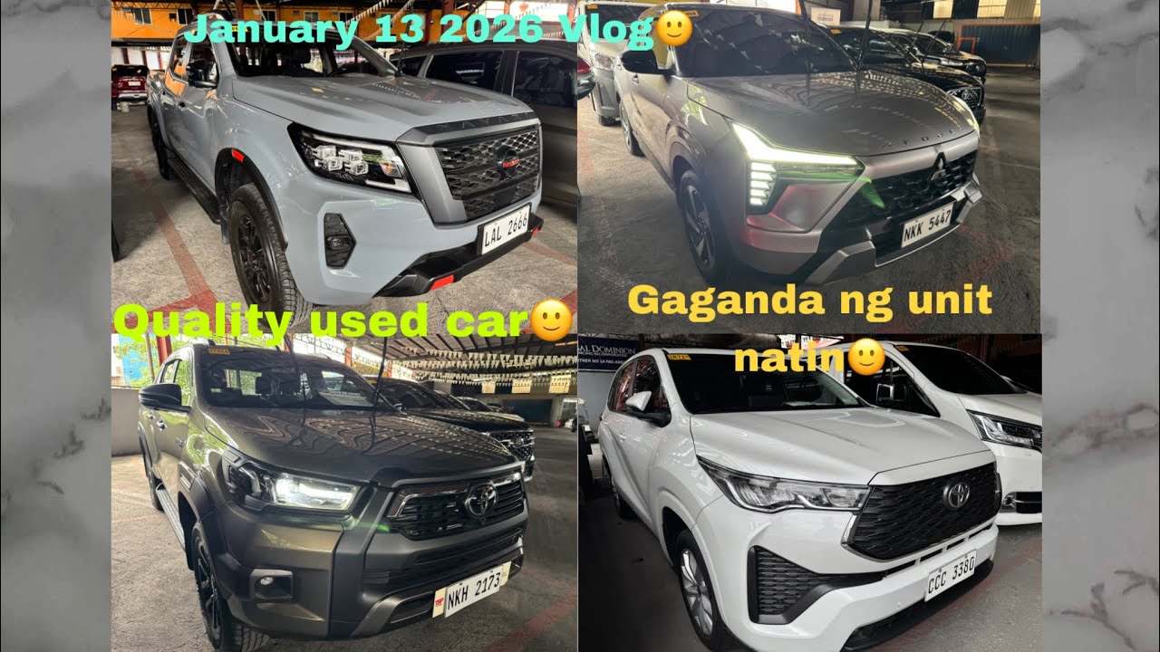 January 13 2026 vlog🙂Quality used car🙂gaganda ng unit natin🙂