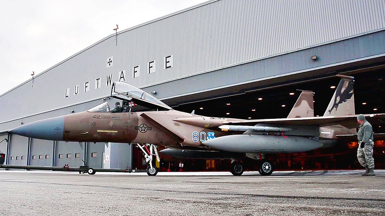 F-15 Eagles Prepare for Launch at Canadian Forces Base Goose Bay