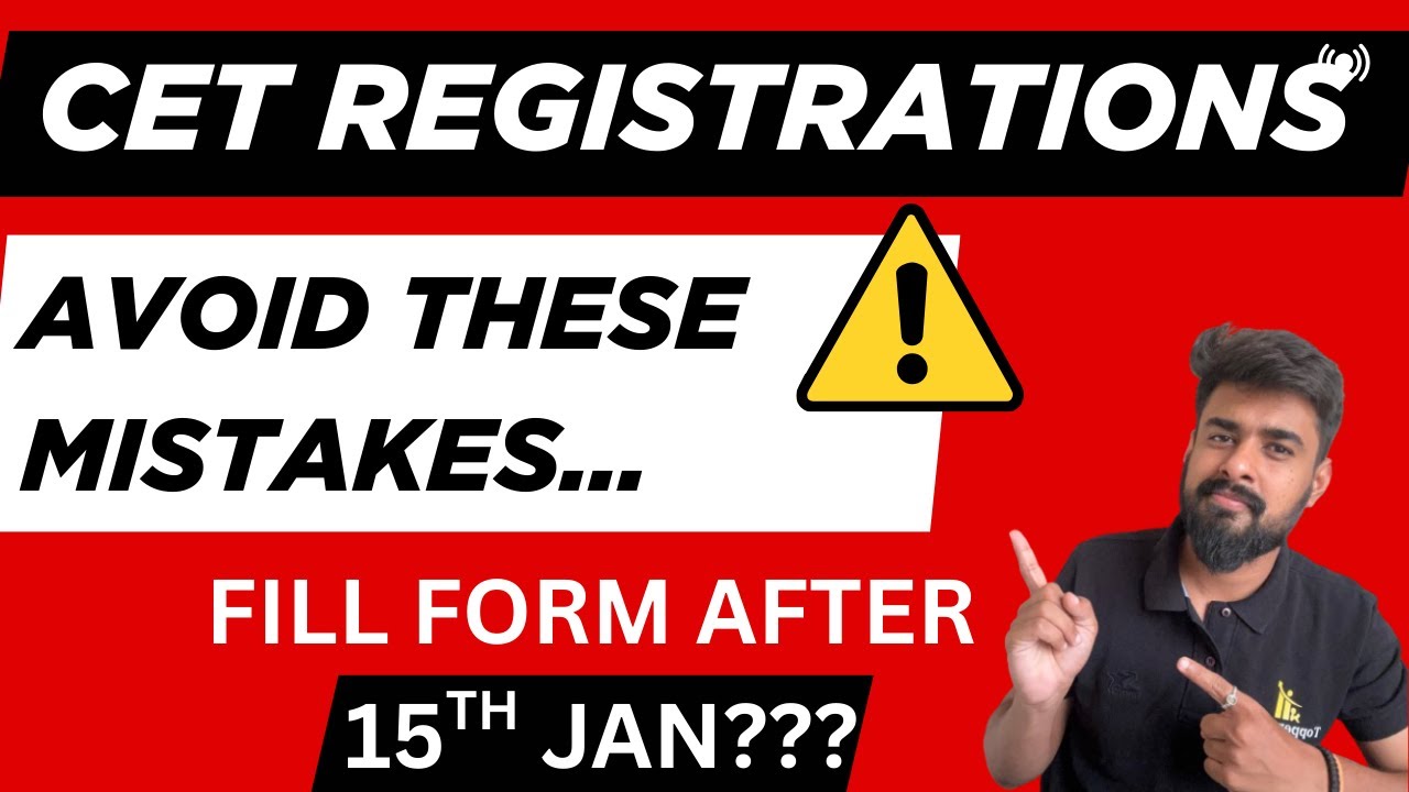 DON'T fill MBA CET Forms Now! | MBA CET 2026 Registration process | How to fill MBA CET Forms ?