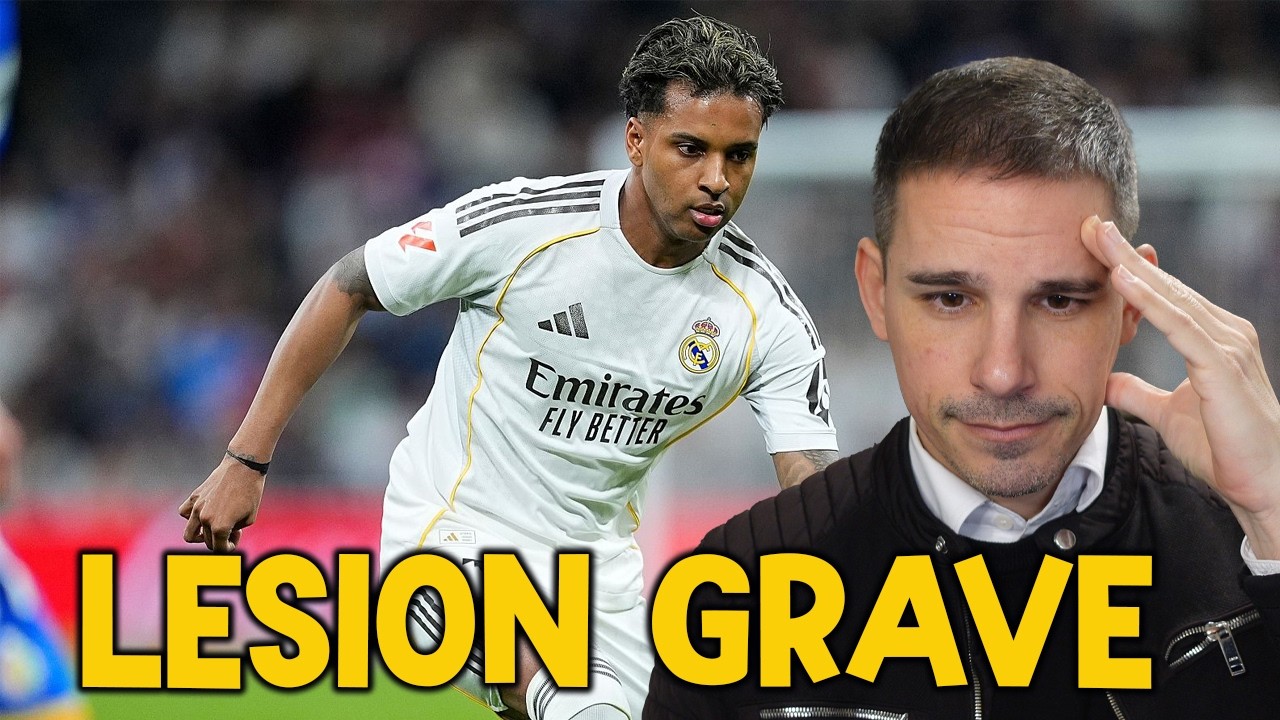 ⚠️ RODRYGO SE LESIONA DE GRAVEDAD