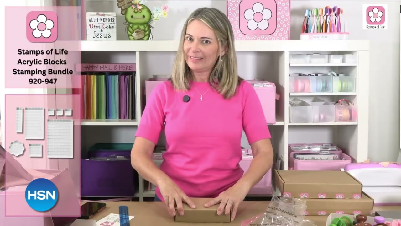 Replay ALL NEW from The Stamps of Life on HSN - Card Dies, Dies, Stickers, Storage, Kangaroo Pockets