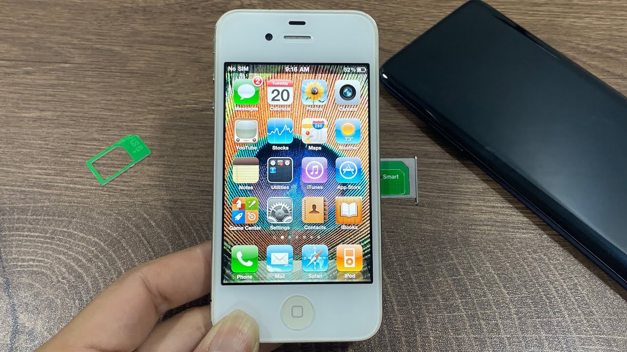 Sim card in iPhone 4 in 2026