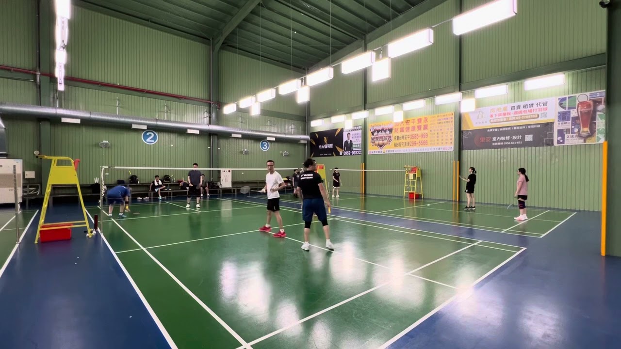 和緯 羽球男雙Power&睿塵VS 阿州&逸峰2026/02/20