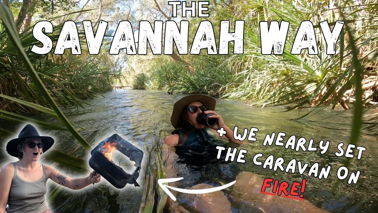 The BEST FREE QLD/NT Outback Camps? The Savannah Way | Leichhardt Falls | Gregory Downs | Normanton
