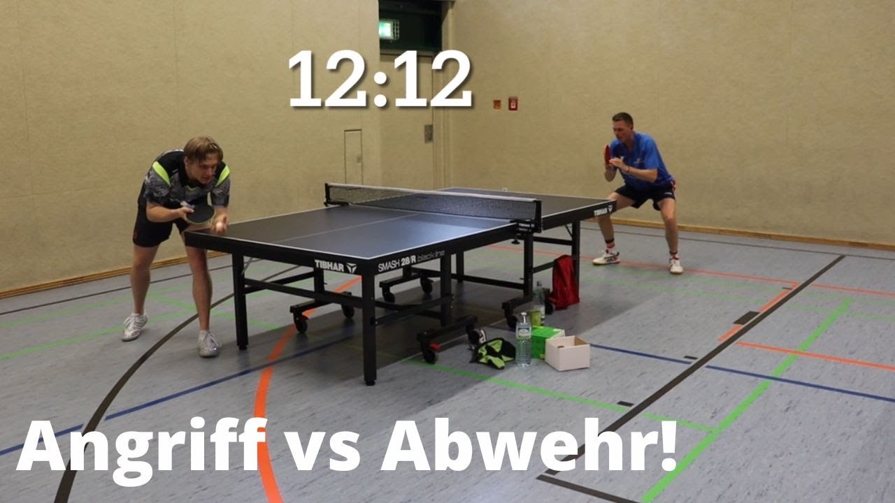 Markus Grothe (TTR 2.126) vs Lukas Bosbach (TTR 2.217)! Trainingsmatch 🏓💪
