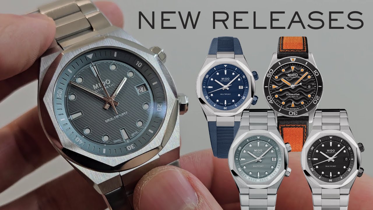 This Mido Watch Has TWO Crowns But Why? New Mido Releases!